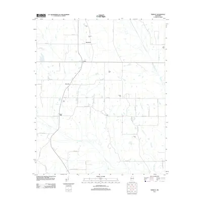 2012 Map of Trebloc, 2012 Print
