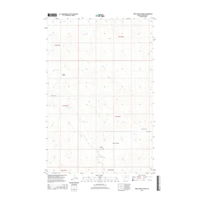 2014 Map of Tree Coulee School, 2014 Print