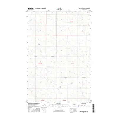 2017 Map of Tree Coulee School, 2017 Print