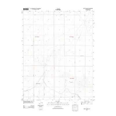 2013 Map of Tree Top Ranch, 2013 Print