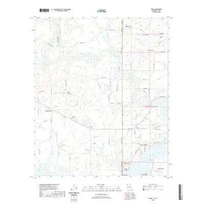 2020 Map of Trees, 2020 Print