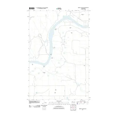 2011 Map of Trefry Canyon, 2011 Print