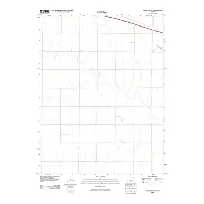 2009 Map of Trego Center NE, 2009 Print