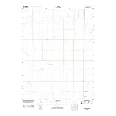 2010 Map of Trego Center, 2010 Print