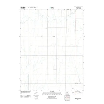 2012 Map of Trego Center, 2012 Print