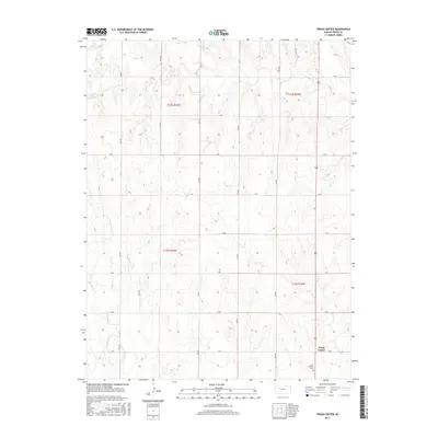 2015 Map of Trego Center, 2015 Print