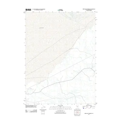 2011 Map of Trego Hot Springs, 2011 Print