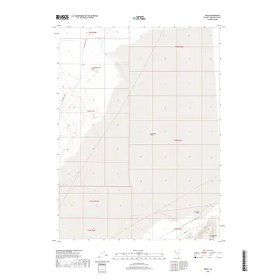 2018 Map of Trego, 2018 Print