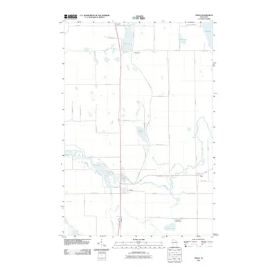 2010 Map of Trego, 2010 Print