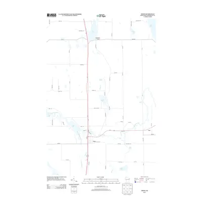 2013 Map of Trego, 2013 Print
