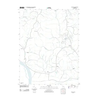 2012 Map of Treloar, 2012 Print