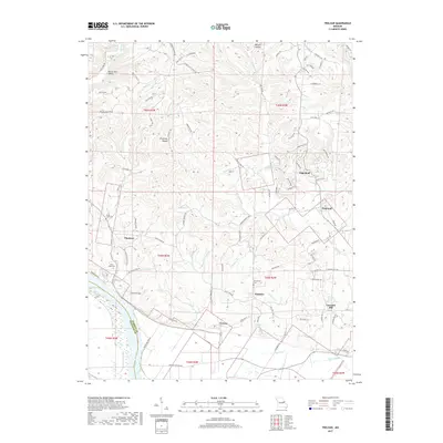 2017 Map of Treloar, 2017 Print