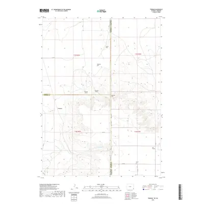 2018 Map of Tremain, 2018 Print