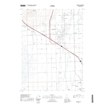 2020 Map of Tremonton, 2020 Print