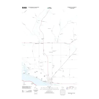 2013 Map of Trempealeau, 2013 Print