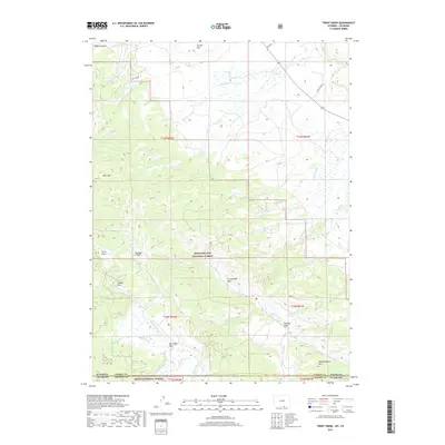 2017 Map of Trent Creek, 2017 Print