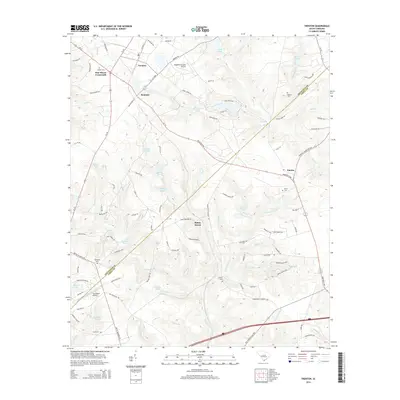 2014 Map of Trenton, 2014 Print