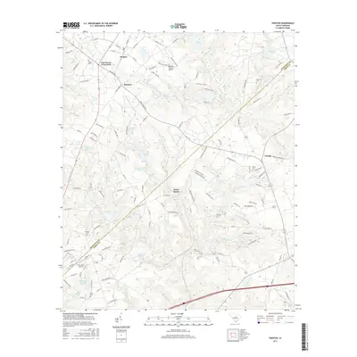 2017 Map of Trenton, 2017 Print
