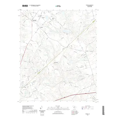 2020 Map of Trenton, 2020 Print