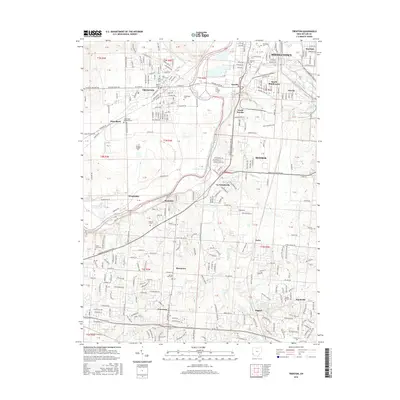2016 Map of Trenton, 2016 Print