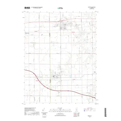 2018 Map of Trenton, 2018 Print