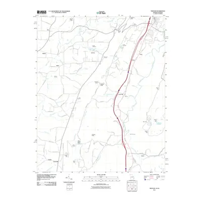 2011 Map of Trenton, 2011 Print