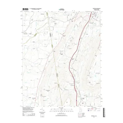 2014 Map of Trenton, 2014 Print