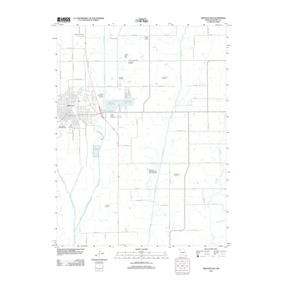 2012 Map of Trenton East, 2012 Print
