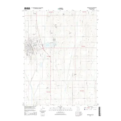 2014 Map of Trenton East, 2014 Print