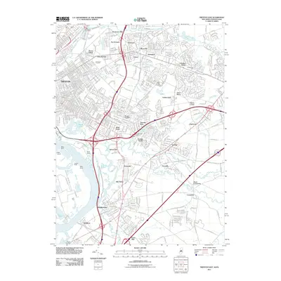 2011 Map of Trenton East, 2011 Print