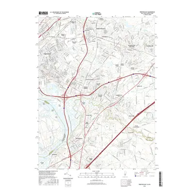 2016 Map of Trenton East, 2016 Print