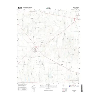 2016 Map of Trenton, 2016 Print