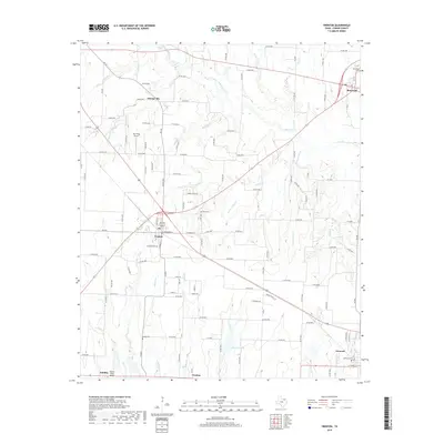 2019 Map of Trenton, 2019 Print