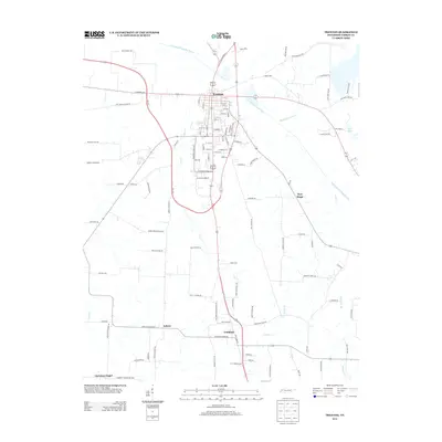 2013 Map of Trenton, 2013 Print