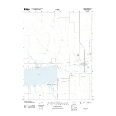 2011 Map of Trenton, 2011 Print