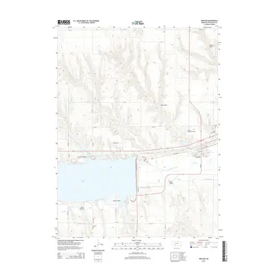2014 Map of Trenton, 2014 Print