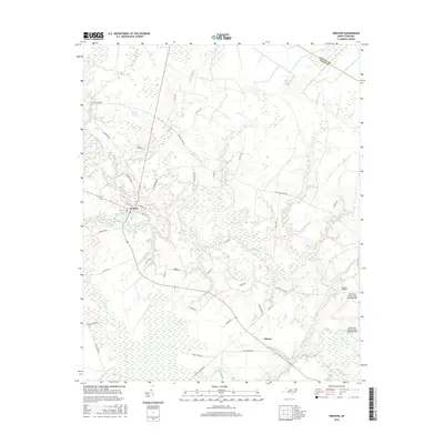 2016 Map of Trenton, 2016 Print