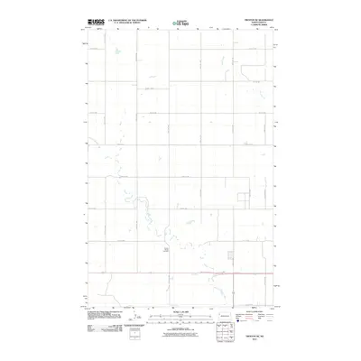 2011 Map of Trenton NE, 2011 Print