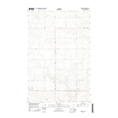 2014 Map of Trenton NE, 2014 Print