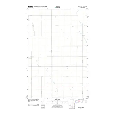 2011 Map of Trenton NW, 2011 Print