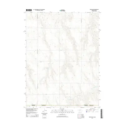2014 Map of Trenton SW, 2014 Print