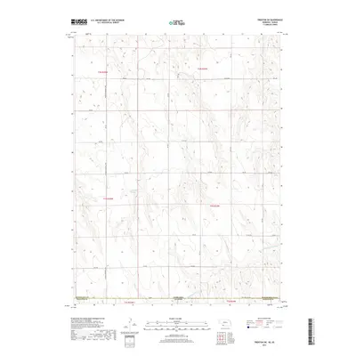 2017 Map of Trenton SW, 2017 Print