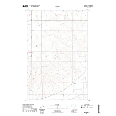 2020 Map of Trenton SW, 2020 Print