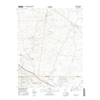2016 Map of Trenton, 2016 Print