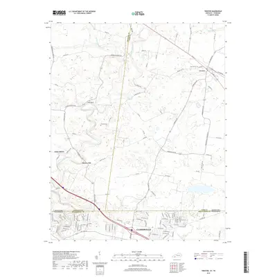 2019 Map of Trenton, 2019 Print