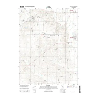 2014 Map of Trenton West, 2014 Print