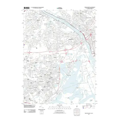 2011 Map of Trenton West, 2011 Print