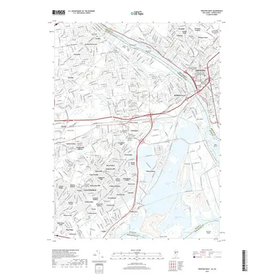 2019 Map of Trenton West, 2019 Print
