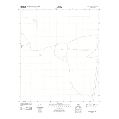 2010 Map of Tres Hermanos, 2010 Print