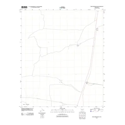 2010 Map of Tres Hermanos SE, 2010 Print